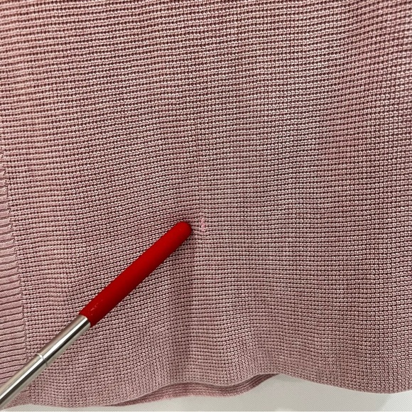 Lululemon Forward Flow Poncho Mauve Blush Pink Wrap One Size Knit Scarf - Picture 11 of 15